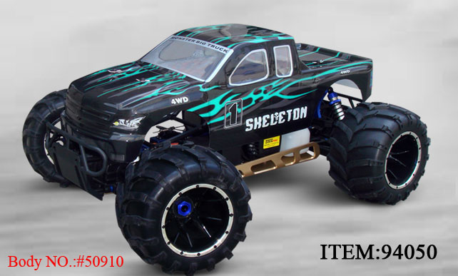 Hsp Skeleton 94050 1: 5 Gas Power RC Monster Truck