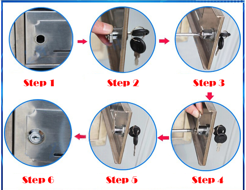 22mm Brass Cylinder Cam Locks