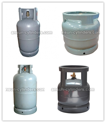 LPG Gas Cylinder&Steel Gas Tank for Camping to Africa (12.5kga)