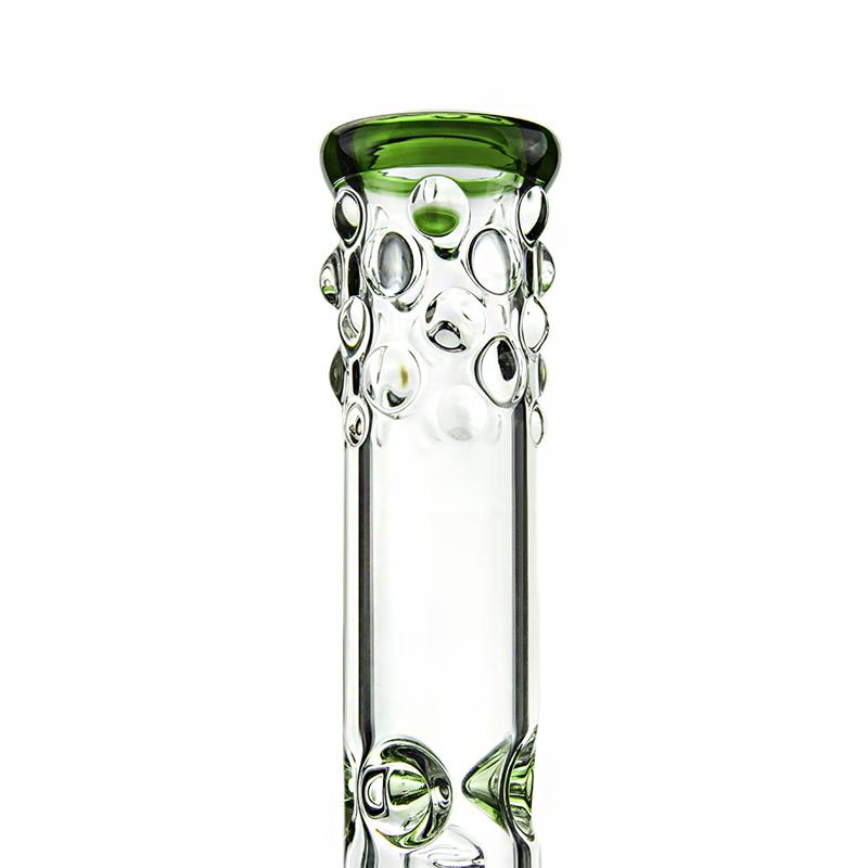 10 Arms Tree Perc Green Hookah Glass Smoking Water Pipes (ES-GB-349)