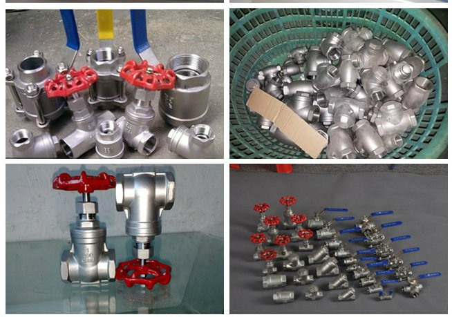 ANSI Casting Stainless Steel Female Thread Medium Temperture Gate valve