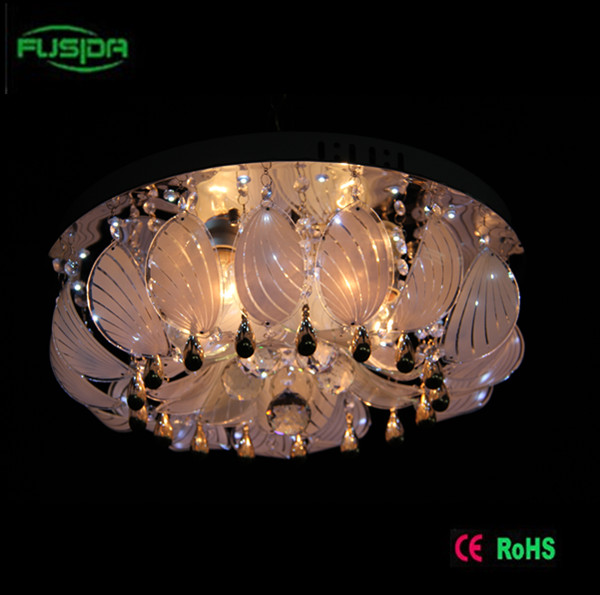 Decorative Modern LED Ceiling Light with Glass