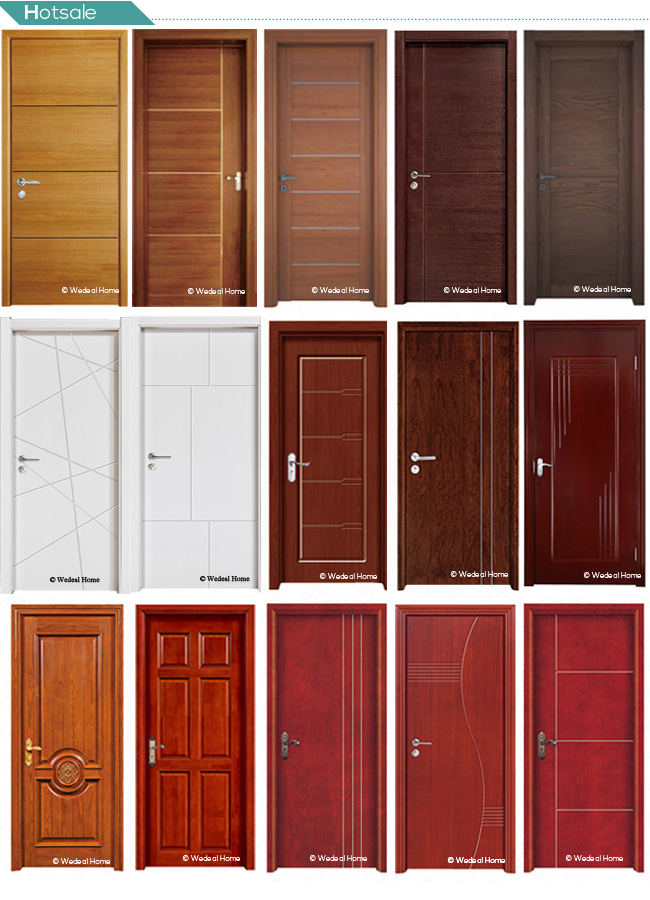 Customize Interior Solid Wooden Oak Door for Hotels