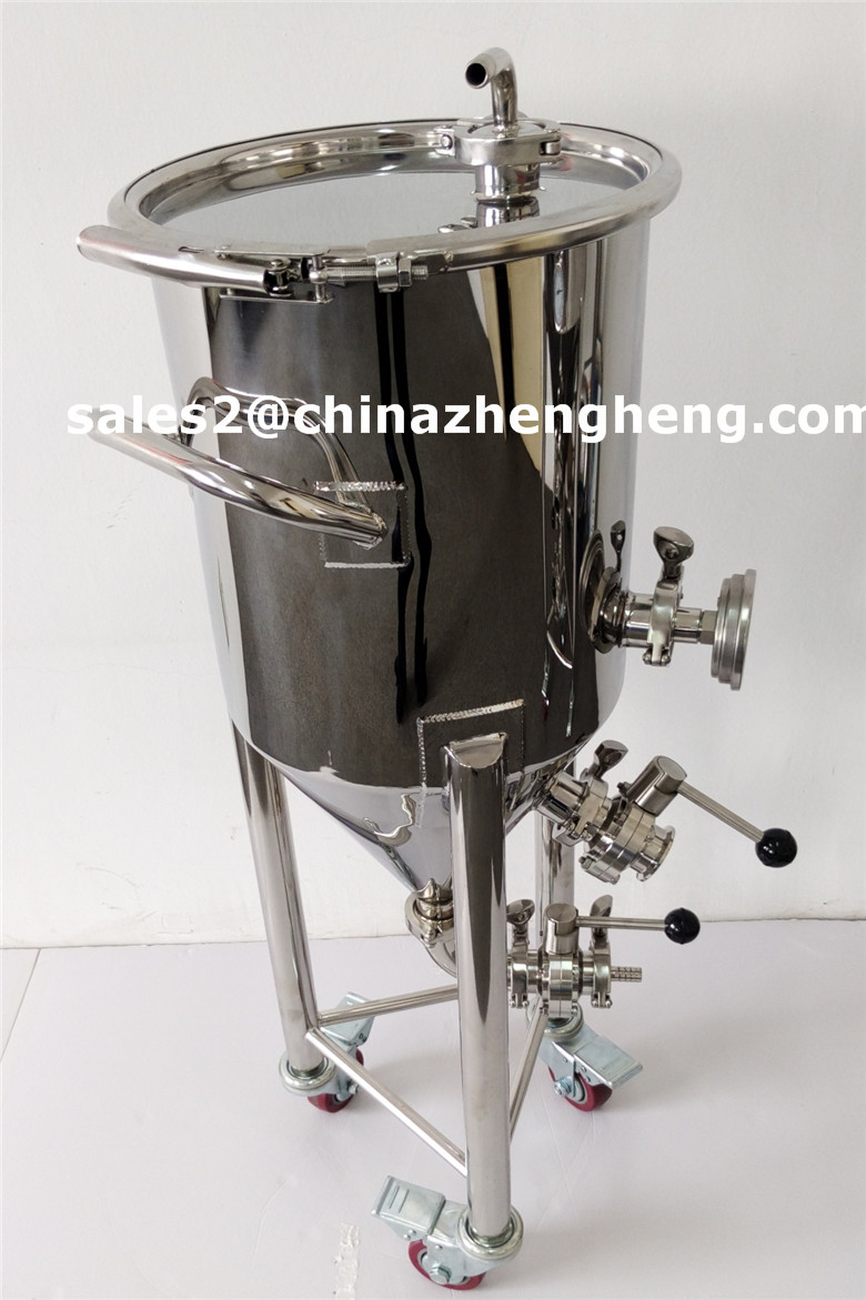 30L 50L Stainless Steel Conical Fermenter and Fermentation Tank