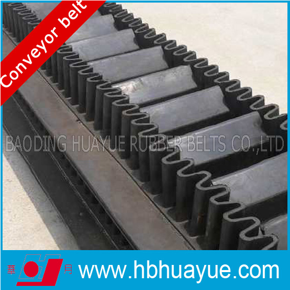 Heavy Duty Long Distance Cleat Sidewall Conveyor Belt