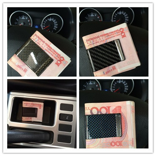 3k Carbon Fiber Customized Money Clip