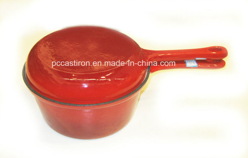 Double Use Cast Iron Milk Pot Manufacturer From China