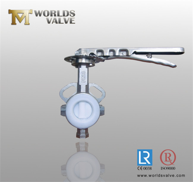 Full PTFE Lined Butterfly Valve