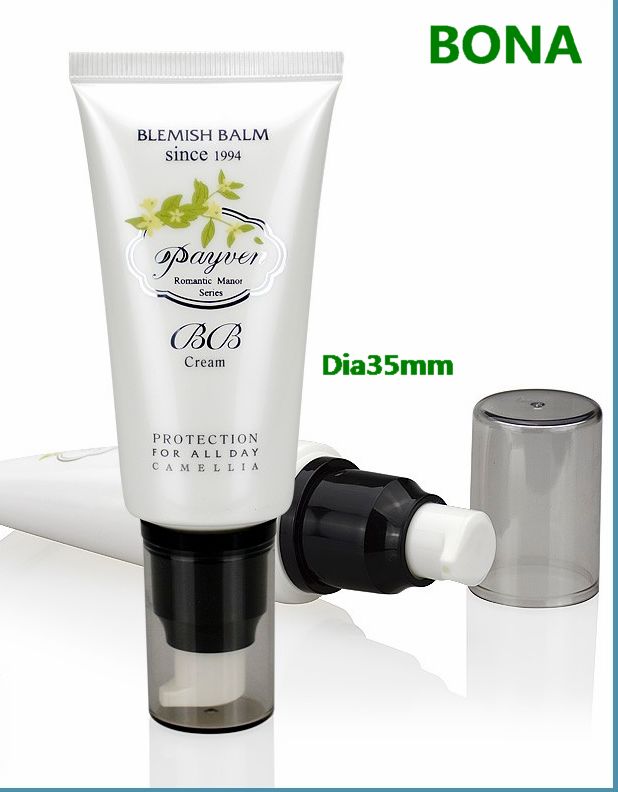 Dia35mm Plastic Tube with Lotion Pump