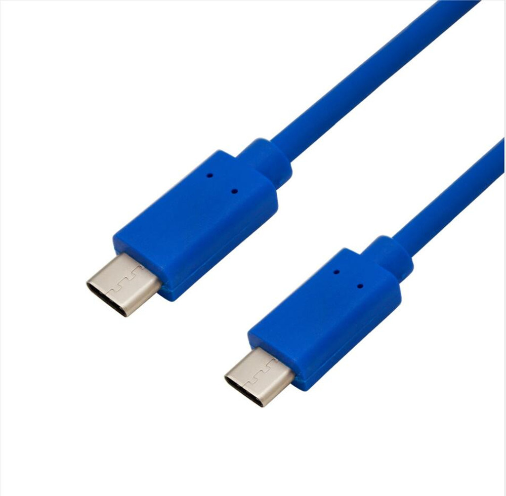 PVC USB Type C to C Fast Charger Cable USB 3.1 Male to Type C USB C Cable