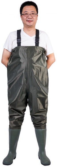 Green Color Men's Fishing Wader Cheap Price (9798P)