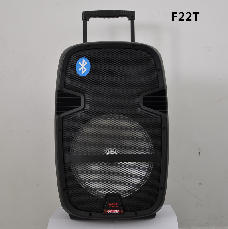 Rechargeable Karaoke Innovative Bluetooth Big Stage Speakers with LED Light F23