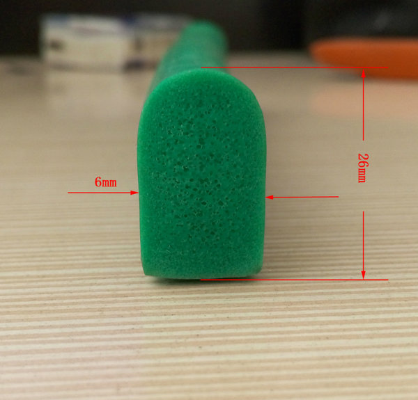 Truck Refrigerated Door Edge Gap Silicone Sponge Profile