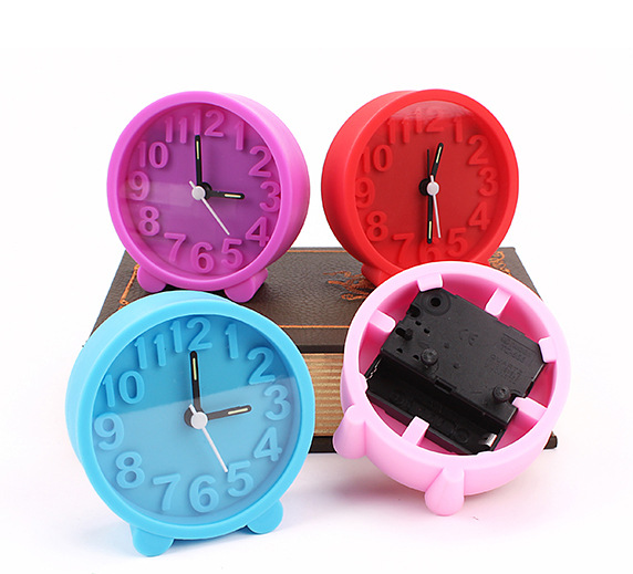 Wholesale Silicon Mini Table Alarm Clock