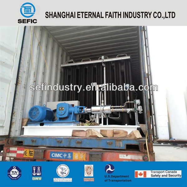 2014 High Pressure Oxygen Gas Filling Station Skid (SEFIC-400-250)