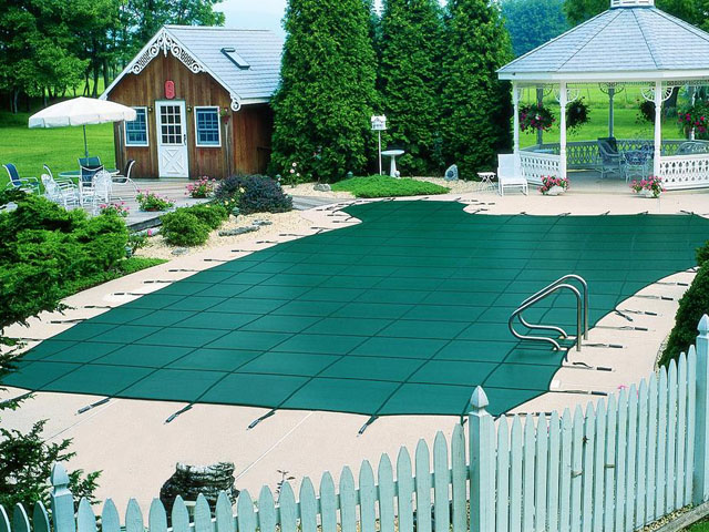 PVC Tarpaulin Used as Swimming Pool Cover