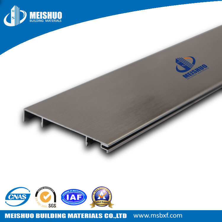 High Quality Colorful Aluminum Skirting Board for Wall Protection (MSAS-100)