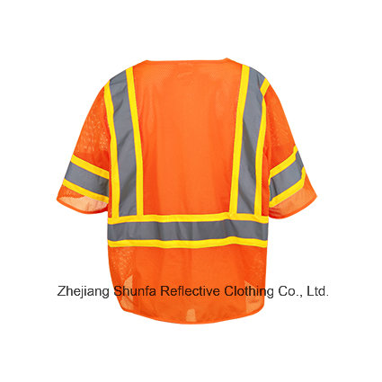 ANSI Standard High Visibility Mesh Vest Customized