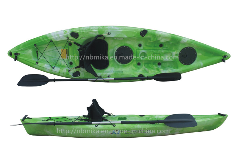 One Person Sit on Top Plastic Kayak Fishing Boats