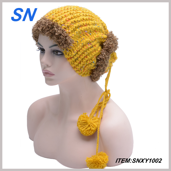 2013 Acrylic Knitted Stock Promotion Hat Gloves Scarf (SNXY1001)