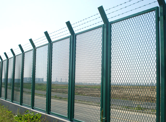 Constructions Fence/Highway Fence/Expanded Metal Fence-Xinao Brand