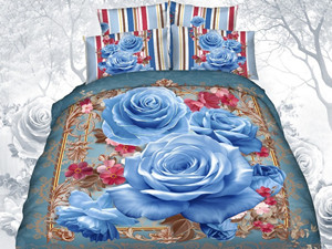 Wholesale 3D Bedding Set with Disperse Printed Polyester Fabric