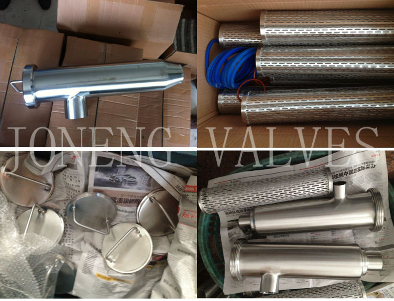 Stainless Steel Welded Y Type Sanitary Filter Strainer (JN-ST3003)