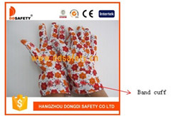 Cotton Prints Gardening Gloves with Band Cuff Dgb311