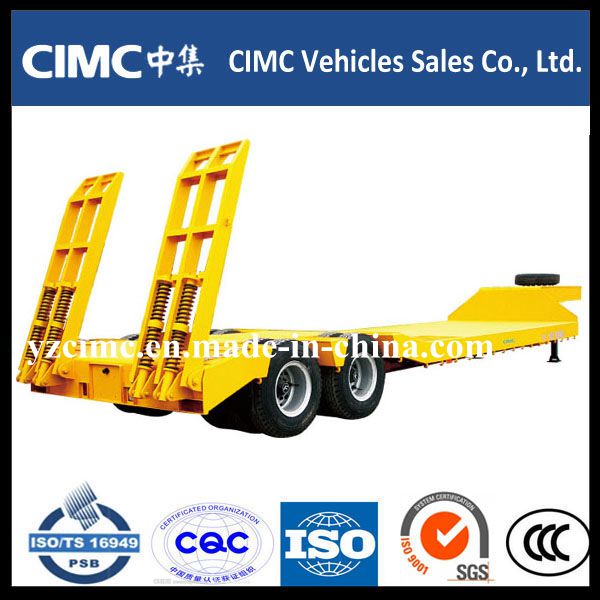 Cimc Heavy Duty Low Bed Truck Trailer