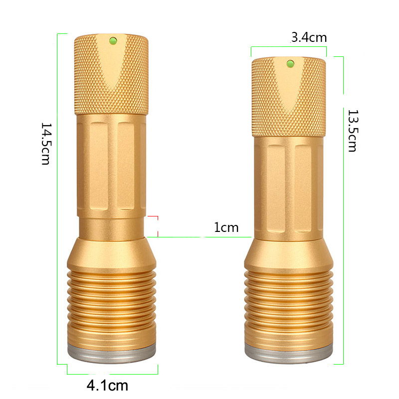 Y22 Outdoor Light High-Brightness Emergency LED Flashlight for Fishing