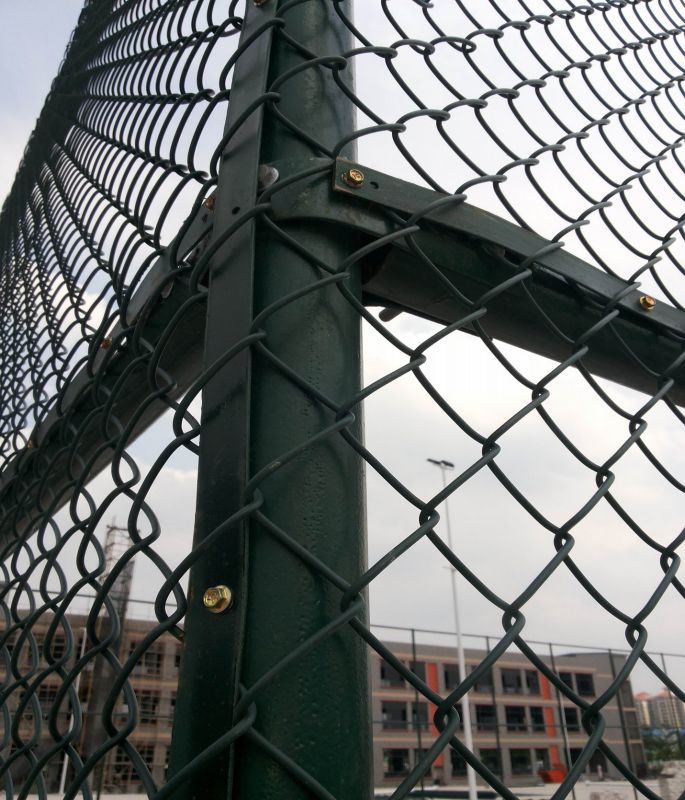 Galvanized Chain Link Fence, Diamond Wire Netting