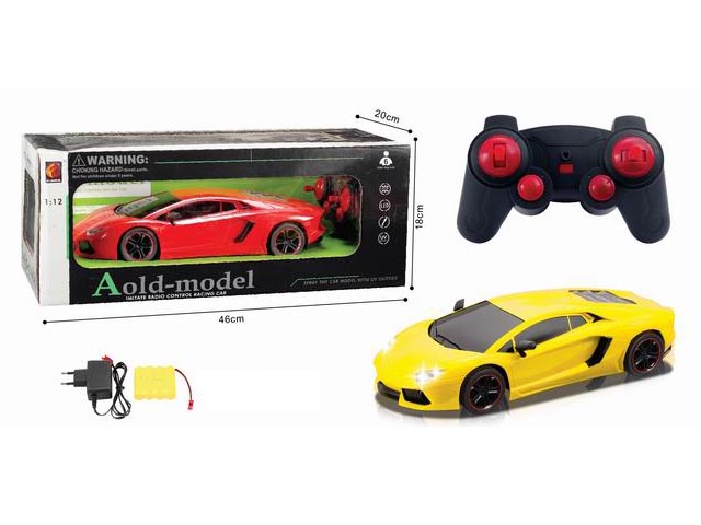 4 Channel Remote Control Car with Light Battery Included (10253143)