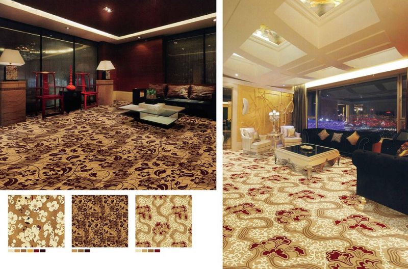 Machine Made Wilton Luxury Living Room Broadloom Carpet