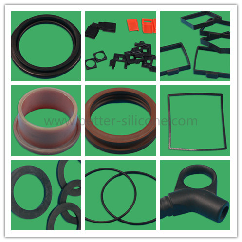 Customized Wear-Resistant Silicone Rubber O Rings Oil Seals