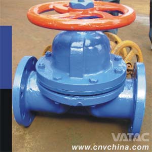 Vatac Lined or Unlined Weir/Kb/a/Straight Through Type Diaphragm Valve