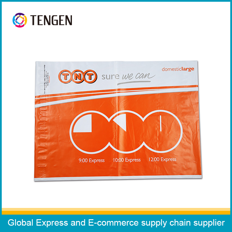 Co-Extruded Poly Courier Bag with Self-Adhesive Seal