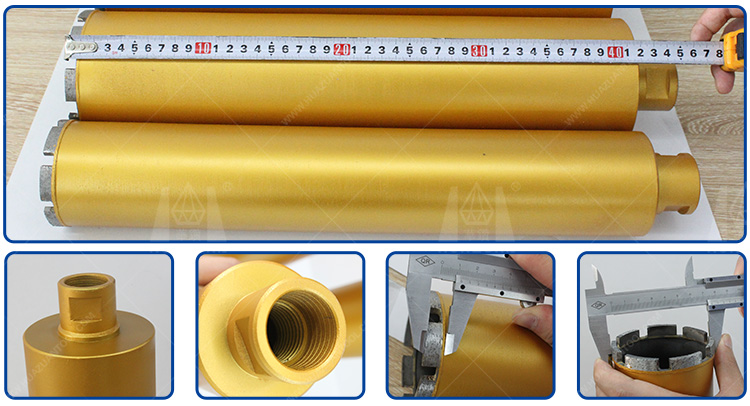 Matrix Segment & Arix Segment Welded on Diamond Core Drill Bit