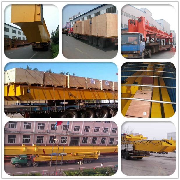 Double Girder Crane Bridge Crane with Hoist Trolley