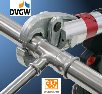 Dvgw Approval Ss Press Fitting