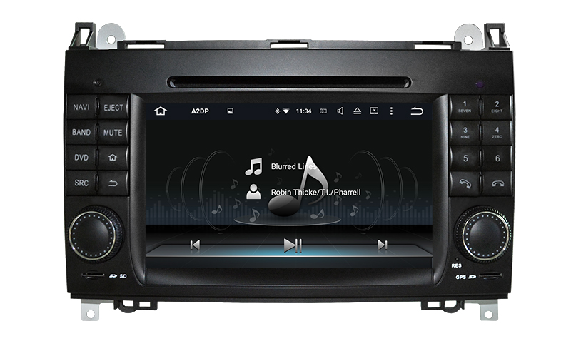 Sz Hualingan Android 5.1 Wholesale Car Radio with GPS/Bt/TV/Radio/DVD/3G/SD/iPod for Viano and Vito