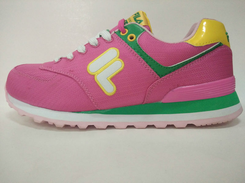 Cute Pink Leisure Running Shoes for Young Lady