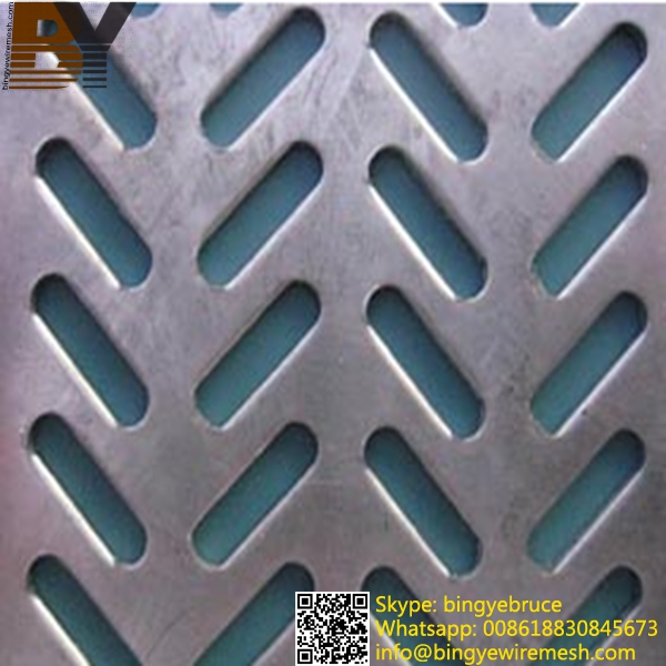 Good Quality Oblong Hole Perforated Metal for Building