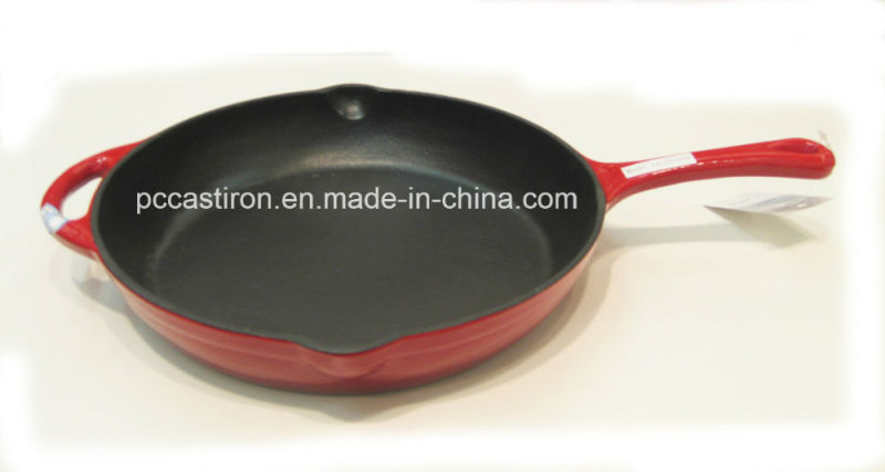 Enamel Cast Iron Frypan Set 16cm 20cm 25cm