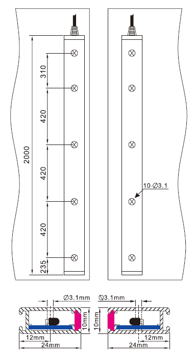 Sft Elevator Light Curtain (SFT-A32)