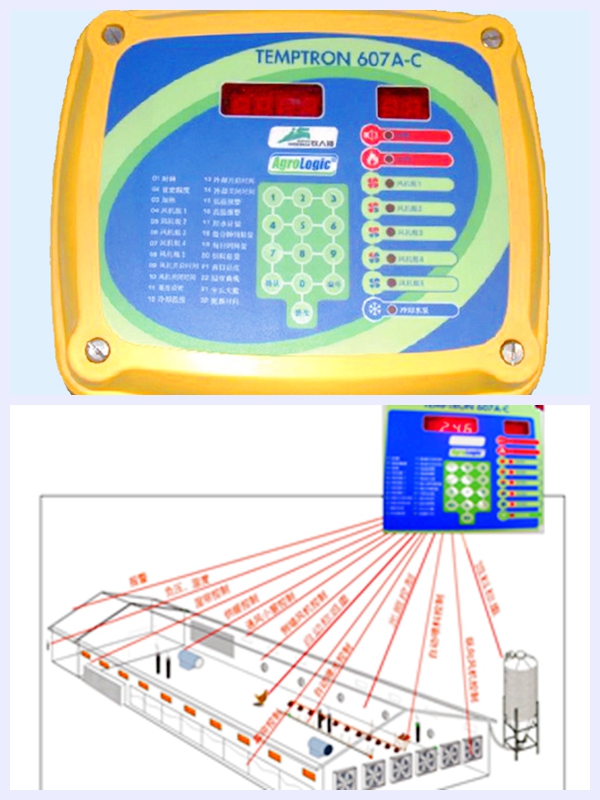 Customized Environment Controller in Poultry Farming House From Super Herdsman