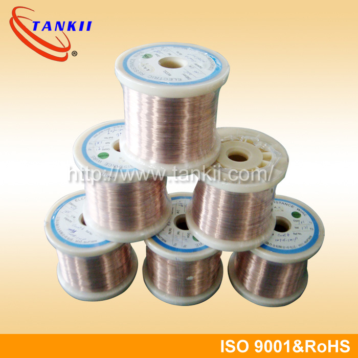 CuNi10 Alloy Wire for Precision Wire Wound Resistor