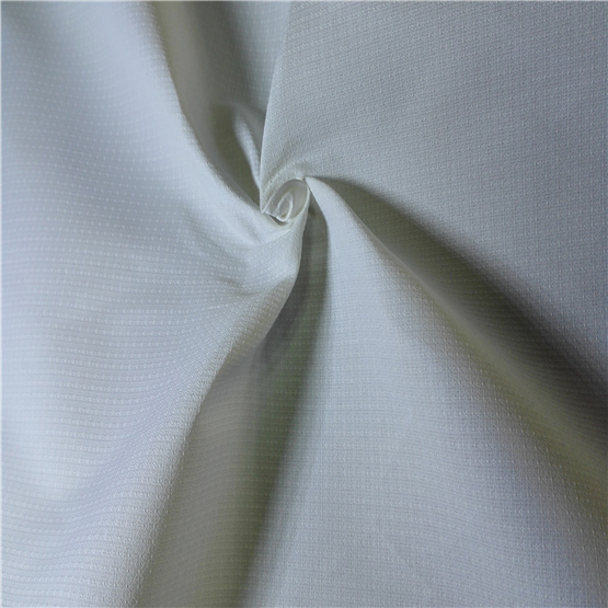 Water & Wind-Resistant Anti-Static Sportswear Woven Peach Skin 100% Jacquard Polyester Fabric Grey Fabric Grey Cloth (E187B)