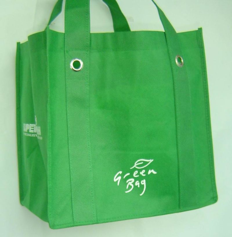 Custom Design Recycle Nonwoven Hand Shopping Bag for Promotion