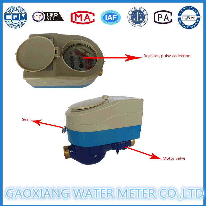 RF Card Waterproof Prepaid Water Meter