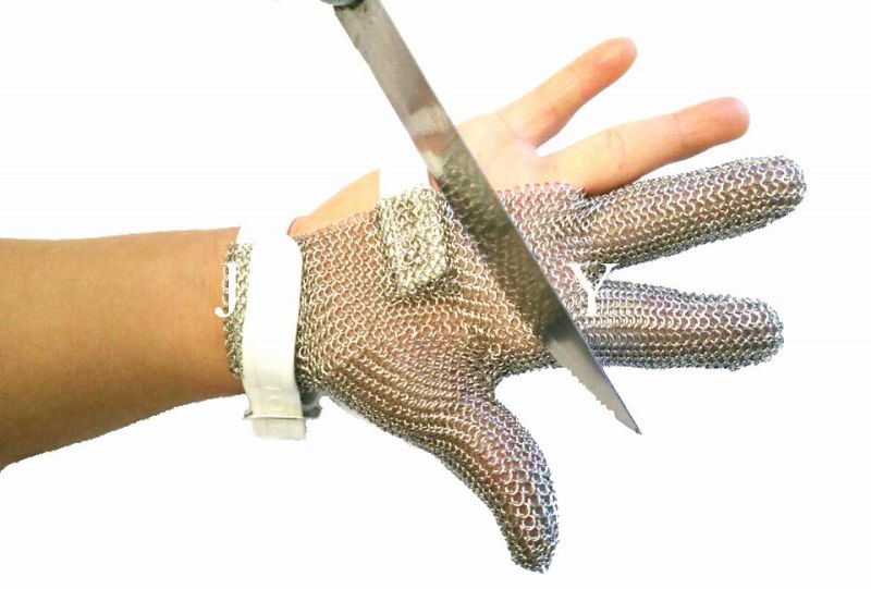 Stainless Steel Metal Mesh Butcher Gloves